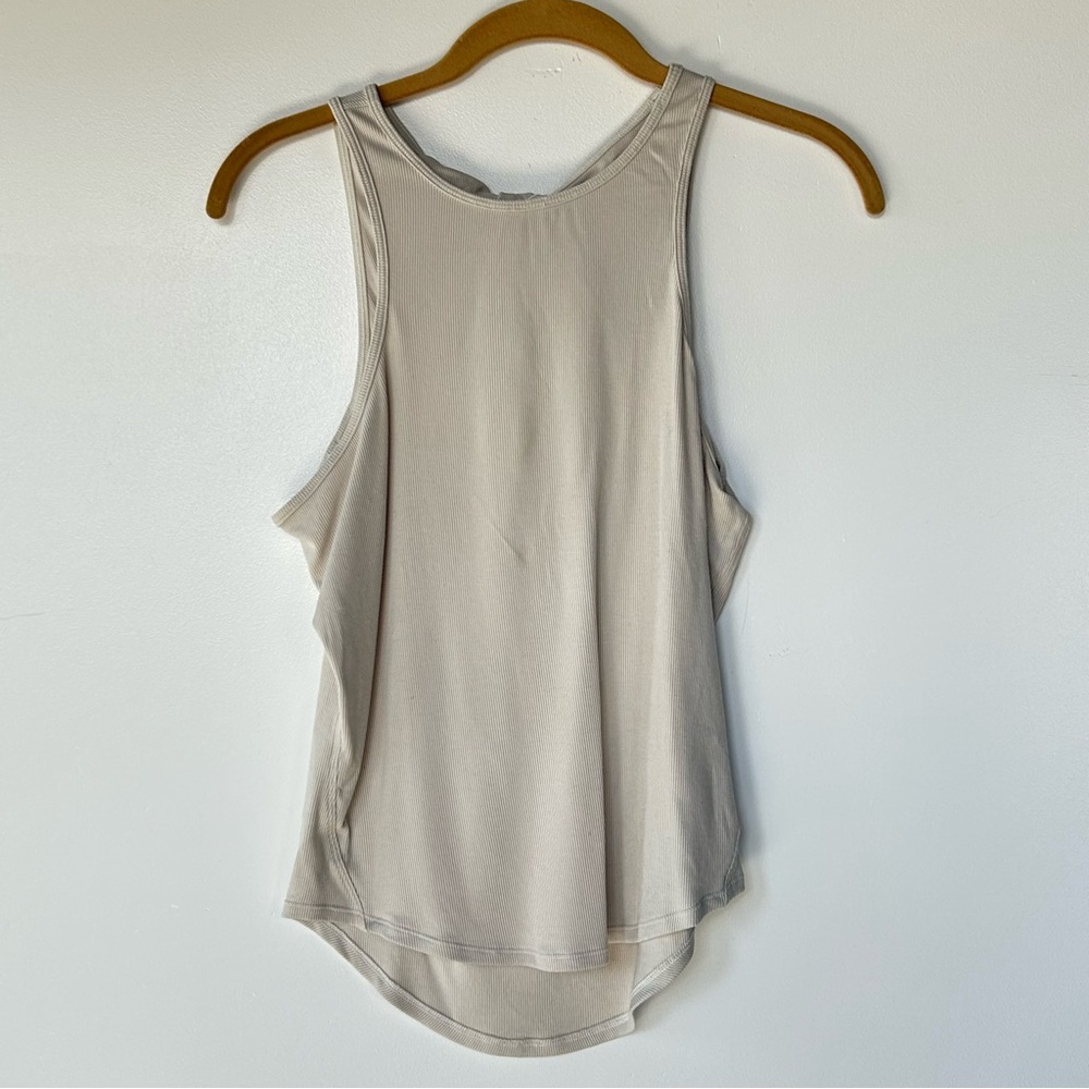 Lululemon Modal Silk Twist-Back Yoga Tank Top - Picture 2 of 6